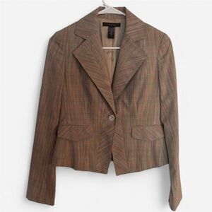 Laundry by Shelli Segal Beige Blazer Size 0